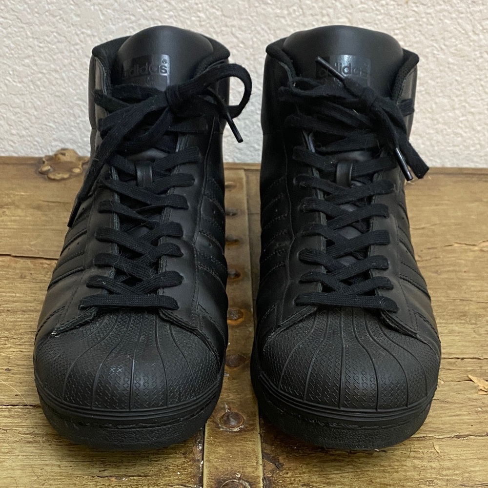 Adidas Pro Model High Top Shell Toe Sneakers Mens Size 13 NWOT